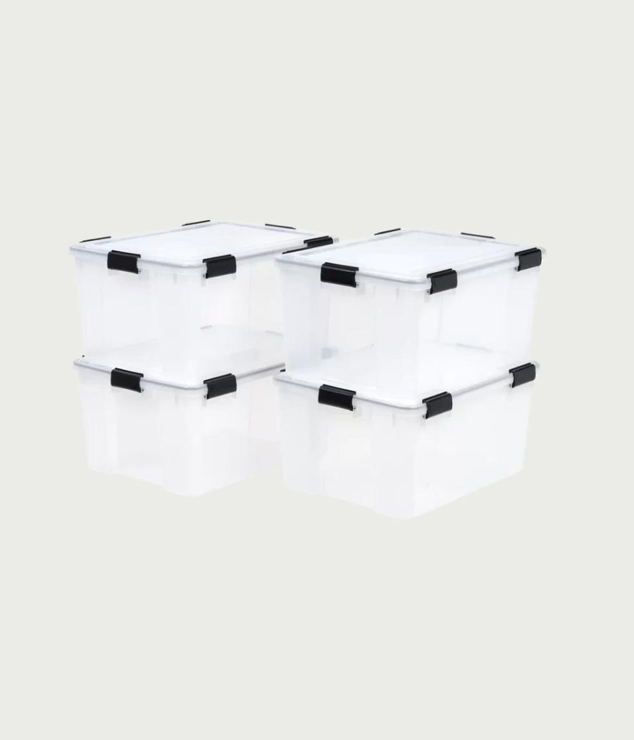 White Plastic Tubs & Totes images